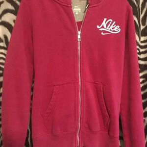 ‎Nike Women’s small hooded full zip sweatshirt